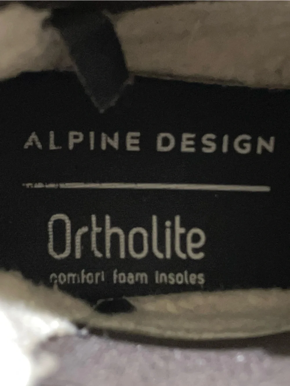 Alpine Design Ortholite woman size 6.5 suede boots